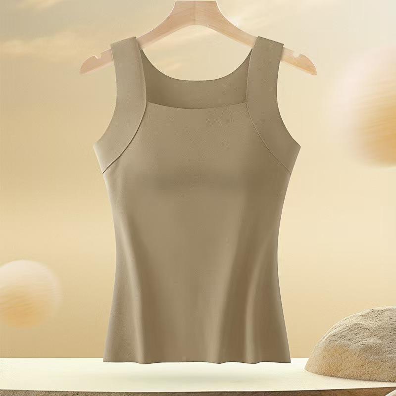 

Women s Slim Fit Reversible German Velvet Vest with Chest Pad - Autumn/Winter Base Layer L (Recommended for 115-140 lbs)