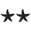 2 Pairs Summer Beach Starfish Stud Earrings For Women Cartilage Tragus Piercing Jewelry Fashion Vacation Accessories