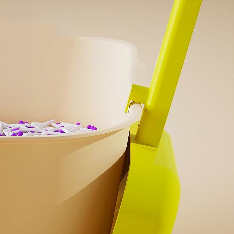 Cat Litter Scoop Hangingable Cat Sand Shovel Oversized Litter Scoops for Cats Toilet Cleaning Tool Cats Sand Shovel Pet Supplies