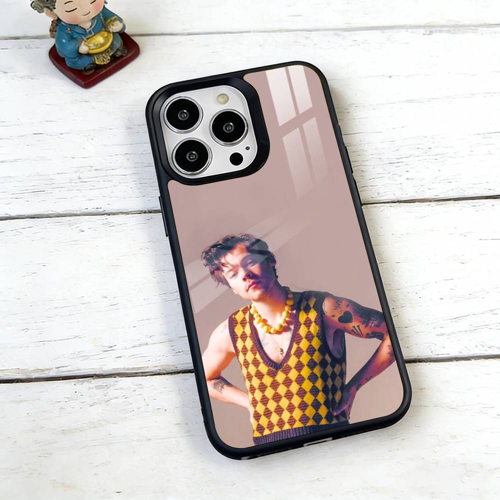 Epc Music H-HaRRy Styles Handyhülle für iPhone17,16,15,14,13,12,11 Plus,Pro Magnetisch mit Magsafe Kabelloses Laden