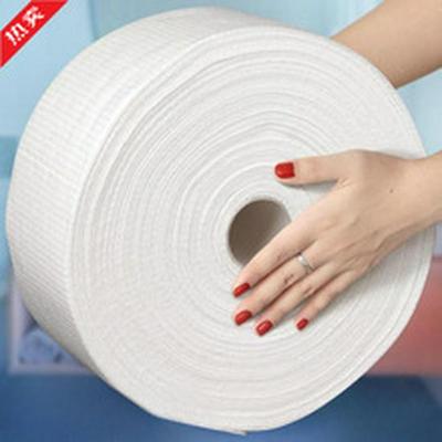 Serviette Visage Jetable en Coton Extra Large - Épaisse, Format Rouleau, Idéale pour le Démaquillage et le Nettoyage.
