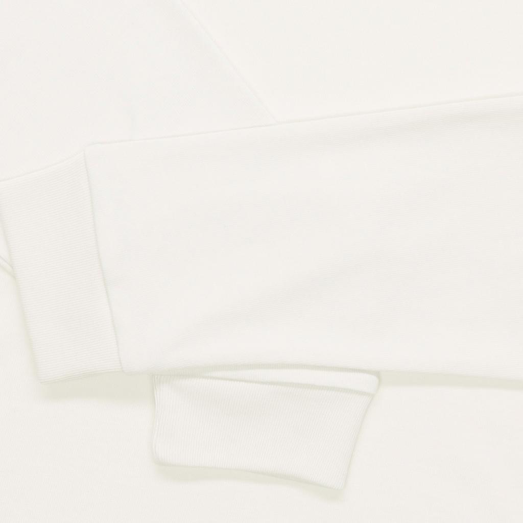 Nike Solid Color Logo Print Crew Neck Pullover Long Sleeve T-Shirt Men Tops White DX5869-030