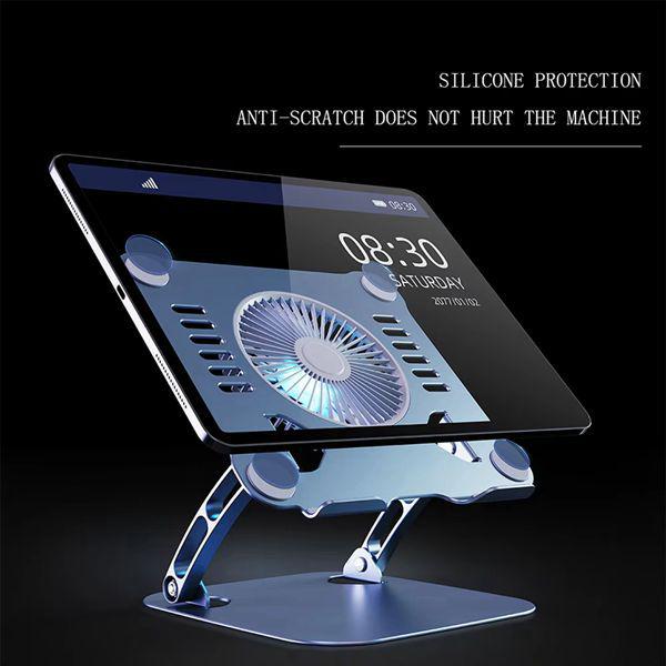 Moon Silver T628 Foldable Metal Laptop Tablet Stand - 1 pc Other