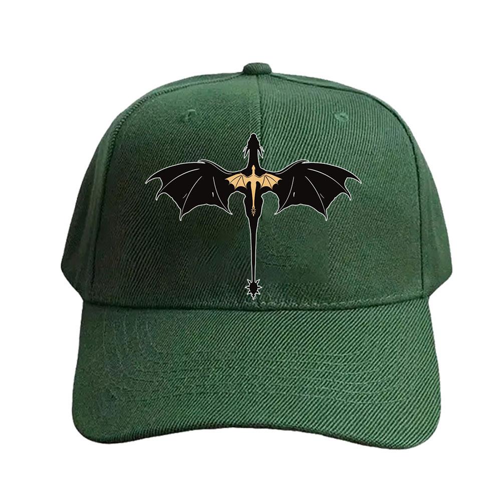Fourth Wing Spine Dragons Cap Summer Women Unisex Adult Peaked Hat Fashion Casual Adjustable Printed Baseball Caps Trucker Cap