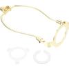 1 set Heavy Duty Brass Lamp Harp Shade Holder Plastic Adapter Frame Bracket For Base Lampshade Lighting Lampshade Frame