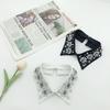 Handmade Women's Accessory Removable Fake Collar with Rhinestone & Beaded Applique Detachable Shirt Choker Fabric Material