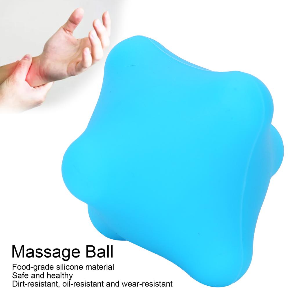 Silicone Hand Muscle Relax Massage Pain Relief Neck Foot Exercise Fascia