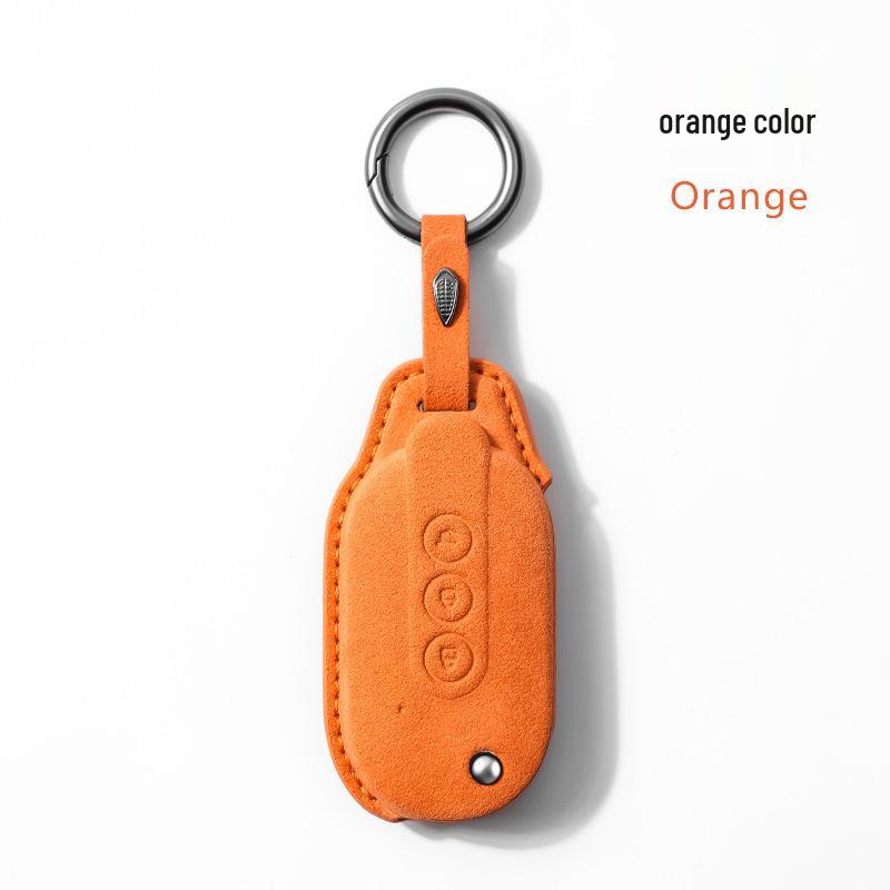 Wuling Hongguang Mini EV Macaron 2022 GameBoy Key Case with Suede Shell and Buckle