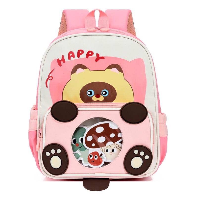Childrens Cartoon Anime Backpack With Breathable Nylon For Preschool Kids