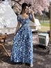 Women's Elegant Fashion Print Long Skirt Dress - New Arrival