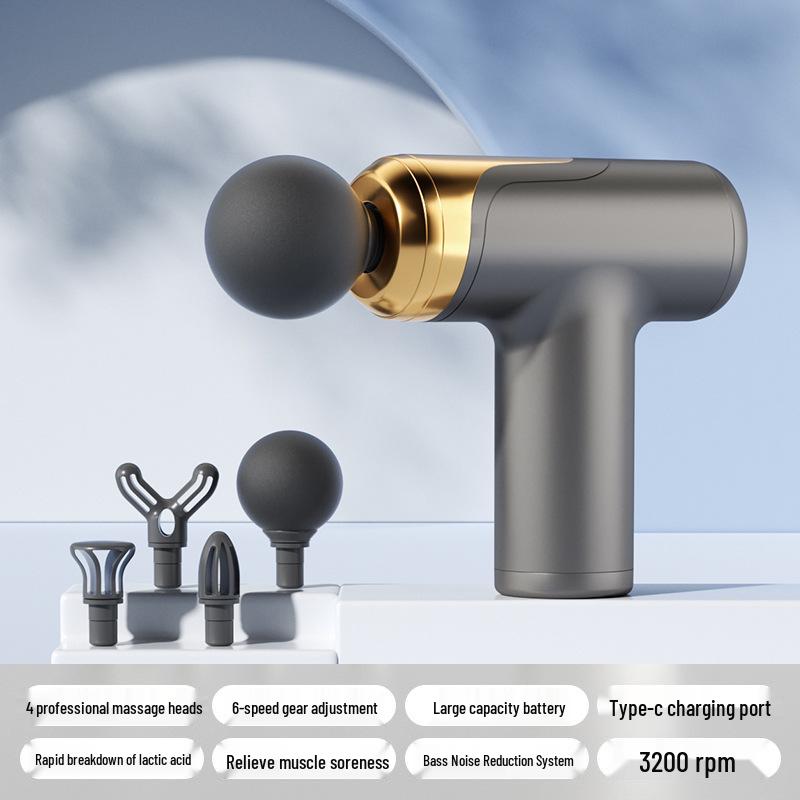 Smart Mini Fascial Muscle Relaxation Massager: Portable Electric Vibration Impact Gun