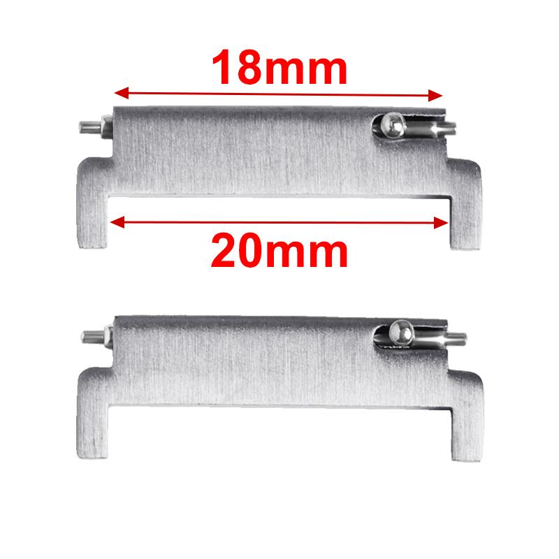 Adaptéry řemínku hodinek 20 mm na 18 mm 20 mm 22 mm na 22 mm 22 mm na 20 mm Kolíky s rychlým uvolněním Konektory Řemínek Pružinové tyčinky Příslušenství 2 ks