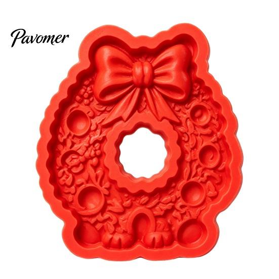 Artistic Garden Ornament Mold Christmas Stepping Stone Mold, Silicone Tree Santa Wreath Gingerbread Man Design, Resin Art Supplies for Beginners