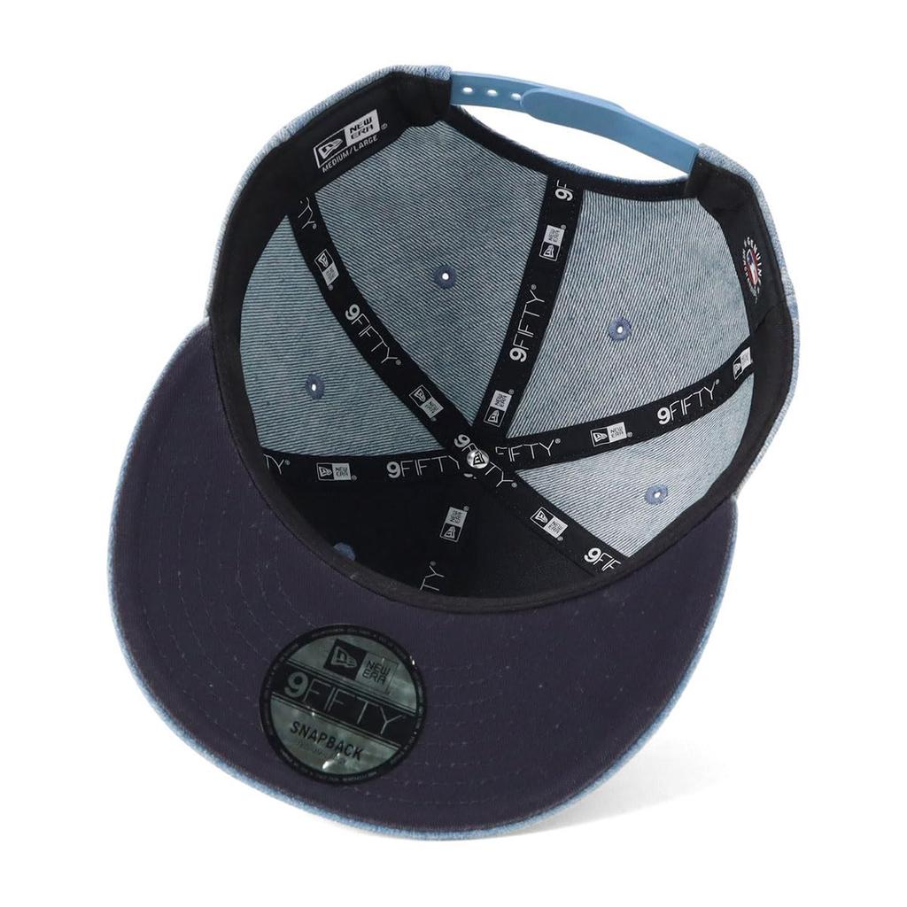 New Era 9FIFTY MLB New York Yankees Denim NY Washed 950 NEYYAN WASDEN 261 Cap, Denim, M/L,
