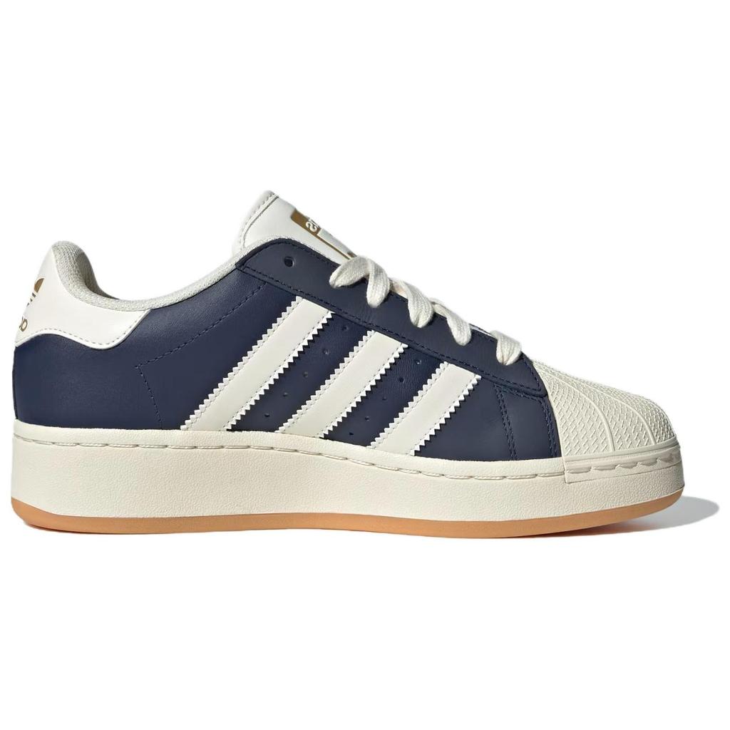 adidas Superstar XLG Night Indigo Cream White Women Sneakers Blue Gum ID5699