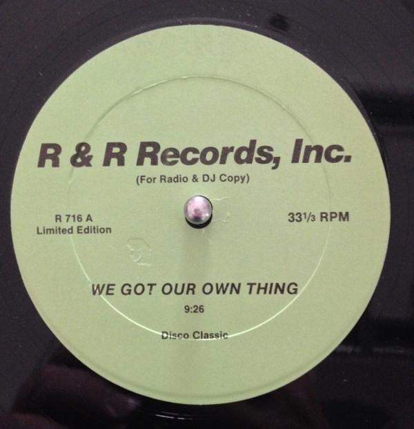 

12inch Record C.J. CO LORRAINE JOHNSON We Got Our Own Thing The More I G R716 R R Records Non Japan SoulFunk Used