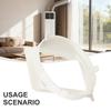 Air Conditioning Accessory Exhaust Pipe Connector Common Compatibility Compact Design Easy Installation Portable Comfort Setup