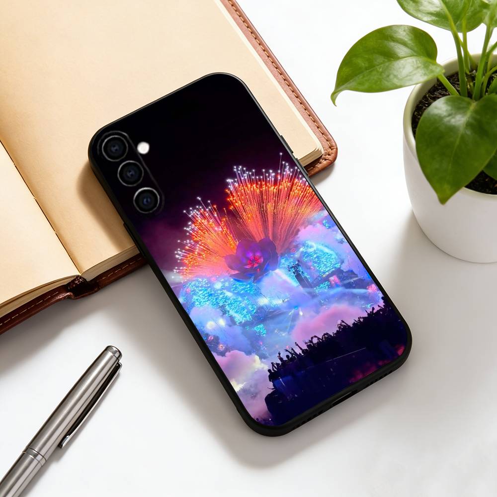 Tomorrowland  Phone Case For Samsung Galaxy A73,A72,A71,A70,A53,A52,A51,Others Soft Black Cover