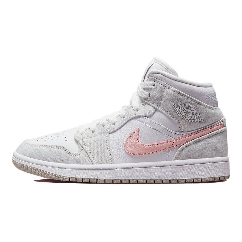 Air Jordan 1 Mid SE Light Iron Ore Dámské tenisky Bílá atmosféra DN4045-001