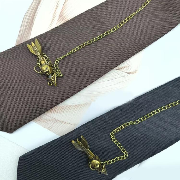 2000s School Uniform Tie Steampunk Fashion Anime Costume Neck Tie Party Neckwear