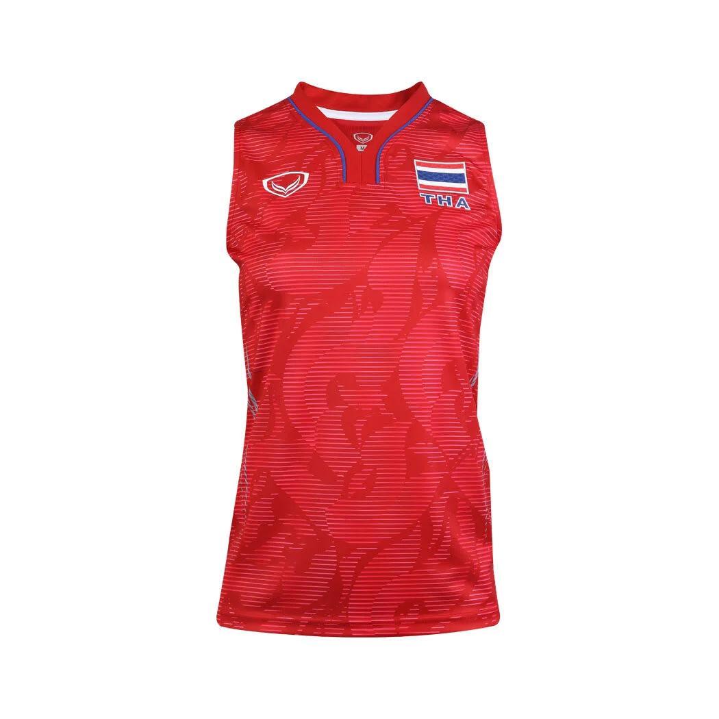 

Женская волейбольная трикотажная рубашка National Grand Sport, сборная Таиланда, Азиатские игры 2022, 100% полиэстер xl