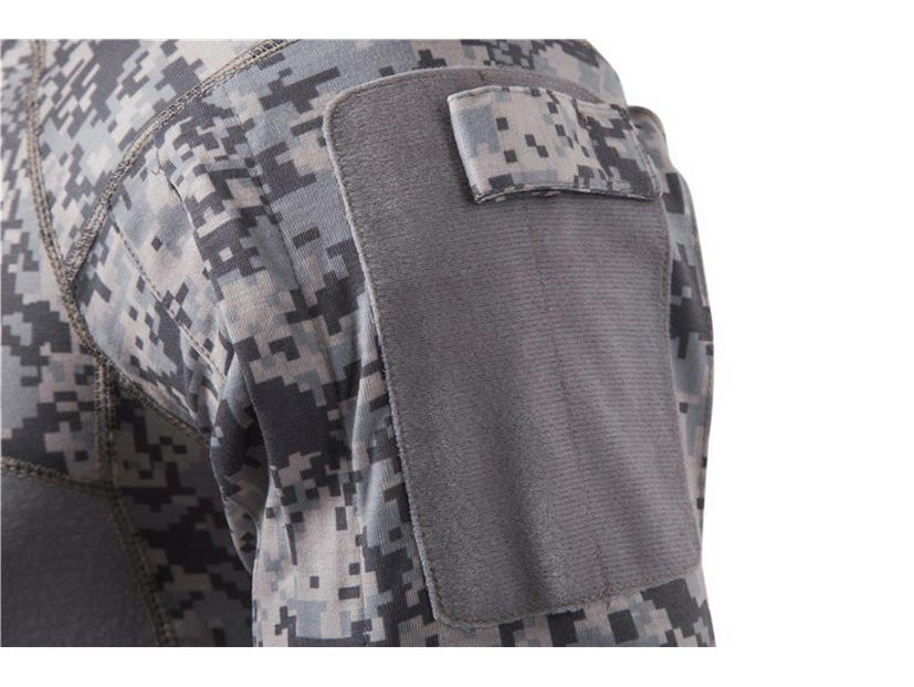 Youth Camouflage Stand-up Collar Tactical Combat Uniform