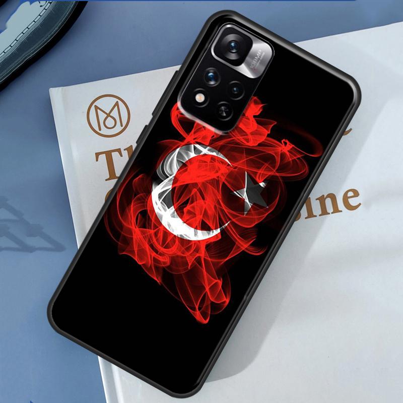 Turkey Flag Case For Xiaomi Redmi Note 14 13 Pro 12 11 9 10 9S 10S 11S 12S Redmi 13C 10C 12C 14C Cover