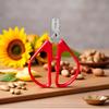 Red Melon Seed Cracker Plier, Sunflower Seeds Plier Opener - Seed Cracker Sheller Opener Peeling Pliers for Melon Seeds, Small Nuts, Specialty Tools
