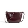 Damen Top Layer Rindsleder Premium Retro Einfache Shell Tasche Crossbody Schultertasche