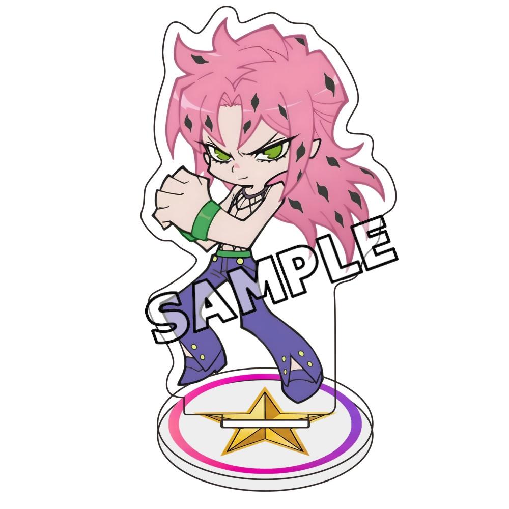 Anime JoJo's Bizarre Adventure Giorno Bruno Dio Acrylic Stand 10cm Figure key Cosplay Props Desktop Decor Birthday Gift