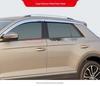 Volkswagen Tayron X T-Roc T-Cross Electroplated Rain Visors - Car Window Eyebrow Decorative Strips for Exterior Modification