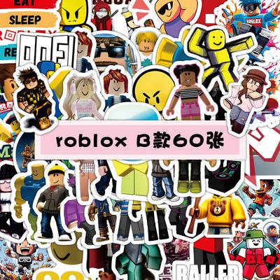 Roblox 60 Stück Einzigartige Unregelmäßige Form Nicht Wiederholende Aktivität Graffiti Aufkleber Entwickelt für Gepäck Kühlschrank Tasse Notizbuch Laptop Dekoration
