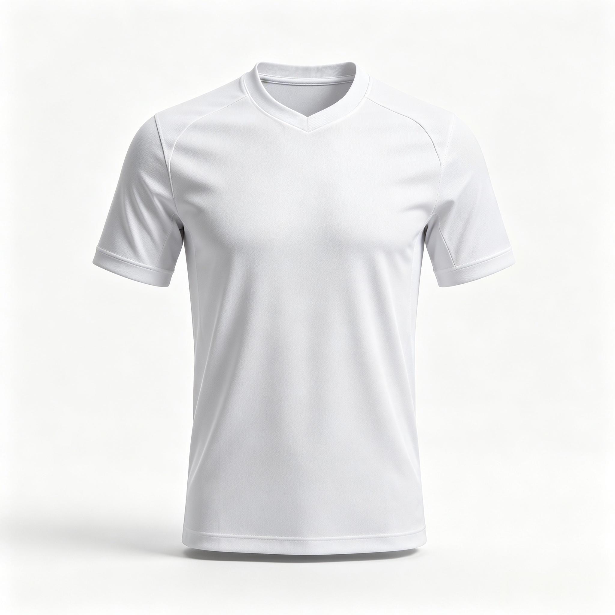 Custom Design 100% Polyester High Quality Men Soccer Jersey Uniform Sublimation Digital Printing Football Jersey Set Jerseys&S белый