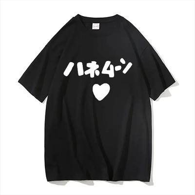 Japanese Unisexga Loose Tshirt Summer Womens Tops Funny Cute Anime KON Hirasawa Yui Akiyama Mio Same Style Print Tshirts