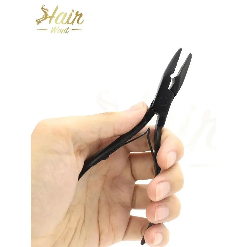 Hair Extension Tool Kit  Pliers for Feathers Extensions Loop Threader Pulling Hook Tools For Hair Salon