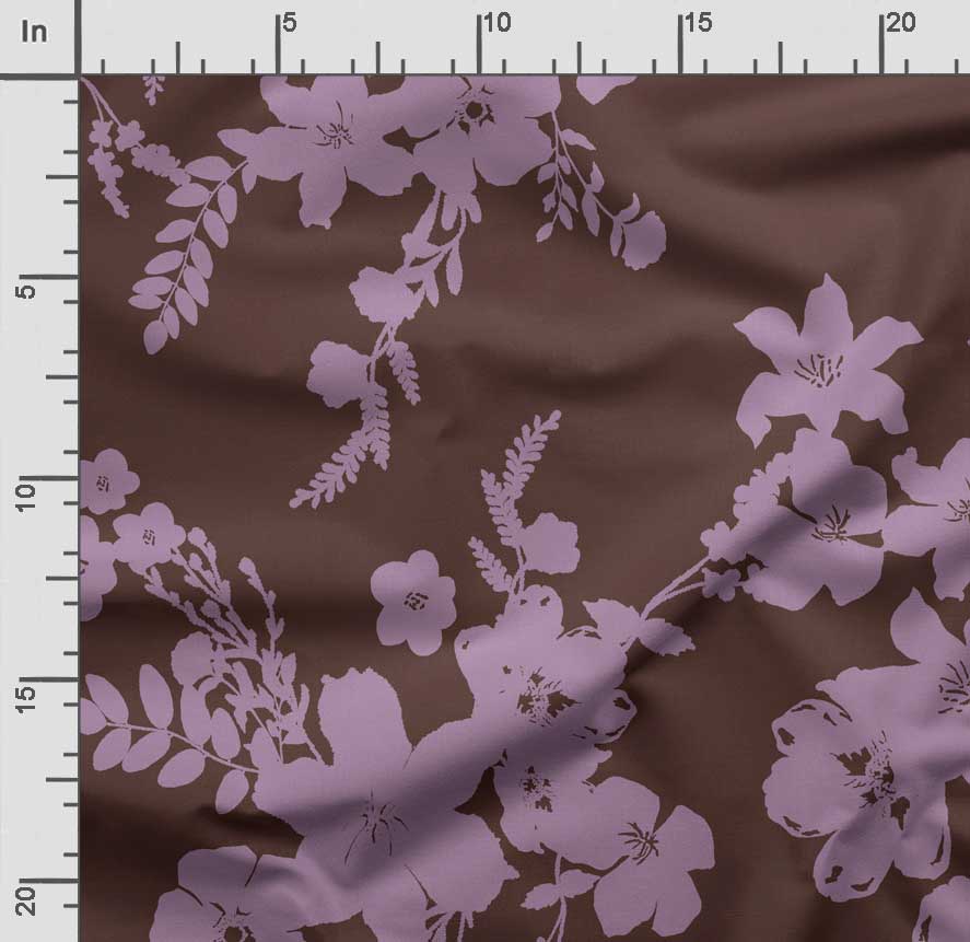 Soimoi Floral Print,  Cotton Cambric, Quilting Fabric Sold by The Yard 42 Inch Wide, Medium Weight Cotton Fabric,