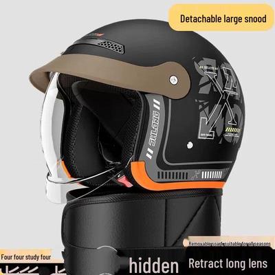 Lishi Unisex Electric Bike Helmet with Anti-fog Visor