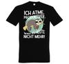 Youth Designz Mens T-Shirt Sloth I BREATHE Funny Saying Fun Print Logo