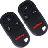 Cciyu Keyless Entry Remote Replacement 1999-2003 Fit for Acura TL 3.2L 1998-2002 Fit for Honda Accord 2.3L 4 Buttons