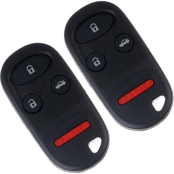 

cciyu keyless entry remote replacement 1999-2003 Fit for Acura TL 3.2L 1998-2002 Fit for Honda Accord 2.3L 4 Buttons