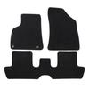 Tapis De Sol - Peugeot - 3008 - Noir - 4 Pièces - Antidérapant Et Imperméable