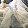 Glitter Mesh Tulle Fabric By The Meter for Clothing Wedding Dress Shirt Veil Background DIY Sewing Decoration Cloth Blue Pink