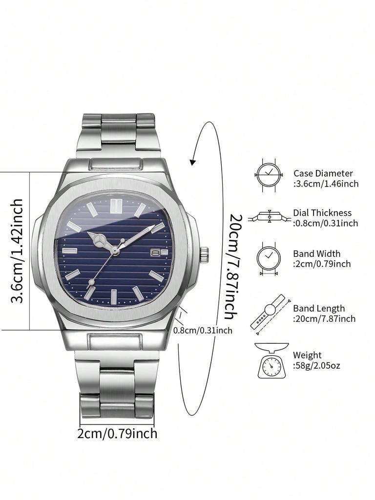 New ultra-thin men's watch business trend quartz watch, suitable for Christmas and Halloween gifts
