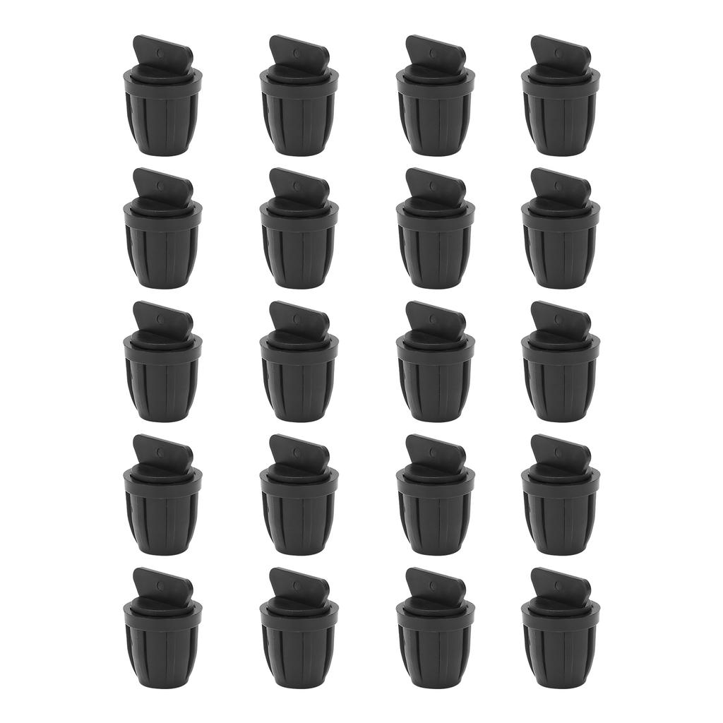 20 STÜCKE 8 11 Schlauch Endstopfen mit Verschluss Tropf Bewässerung Schlauch Stachelendstopfen