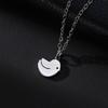 Japanese and Korean Fashion Simple and Versatile Animal Necklace Paper Clip Chain Cute Bird Pendant Necklace