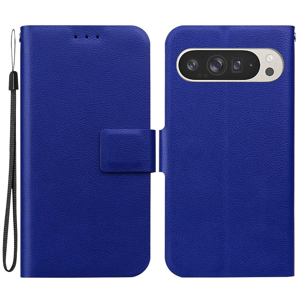 

For Google Pixel 9 Pro XL Case Ultra-Thin PU Leather + TPU Phone Cover with Card Slot F