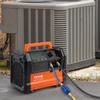 Refrigerant Recovery Machine 1 HP Dual Cylinder Brushless Portable AC