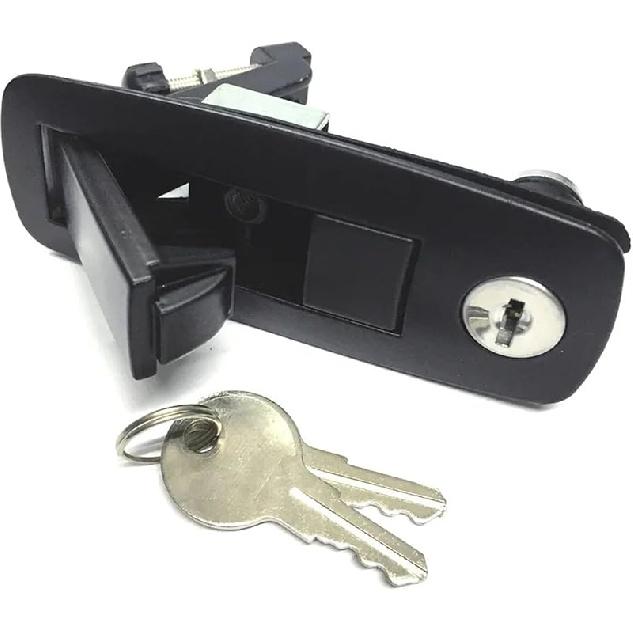 

Bounce Handle Cabinet Lock for Electronical Storage Box Gym Locker Bus Truck Trunk MS207 G 1Pcs(718) 718