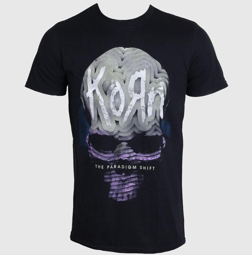 Top Korn Graphic Cotton Band Tshirt Unisex Summer Short Sleeve Fashion Brand Tee Luxury Casual Vintage Tees