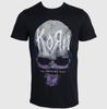 Top Korn Graphic Cotton Band Tshirt Unisex Summer Short Sleeve Fashion Brand Tee Luxury Casual Vintage Tees
